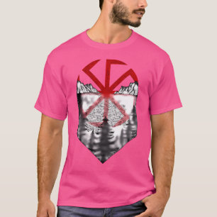 Camiseta Kolovrat O Antigo Símbolo Eslavo Da Força E