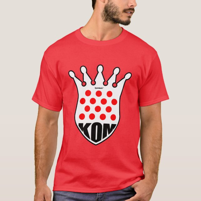 Camiseta KOM King da Montanha (Frente)
