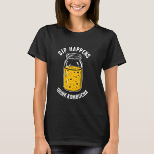 Camiseta Kombucha beneficia o brevedor do chá