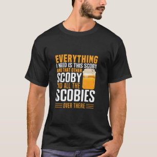 Camiseta Kombucha Brewing Kit para Scoby Lover Organic Komb