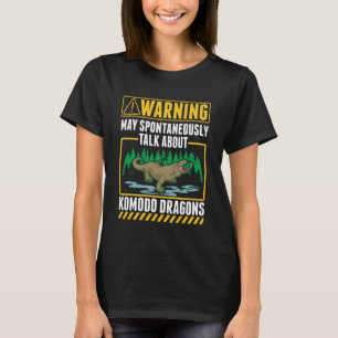 Camiseta Komodo Dragon Komodo Monitor Lizard