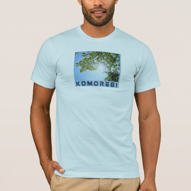 Camiseta Komorebi – Design Japonês da Natureza com (Frente)