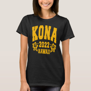 CAMISETA KONA 2022 TRIATHLETE TRIATHLON ESPORTE HAWAII MULH