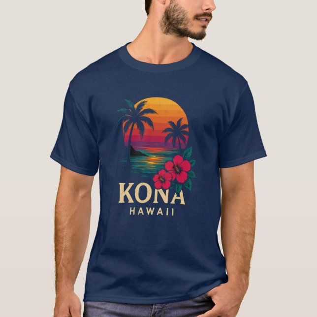 Camiseta Kona Hawaii (Frente)