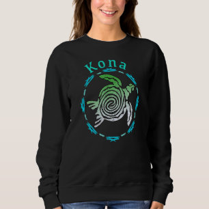 Camiseta Kona Hawaii Vintage - Tartaruga Tribal