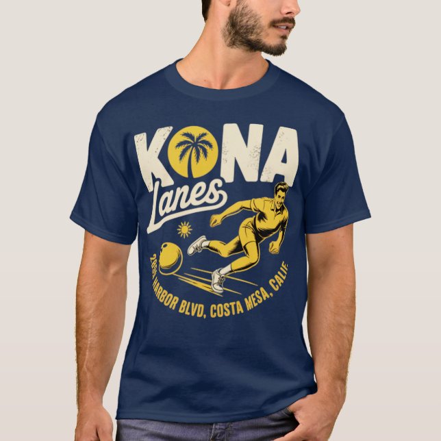 Camiseta Kona Lanes Costa Mesa (Frente)