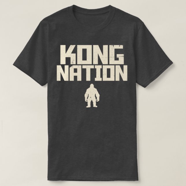 CAMISETA KONG NATION (Frente do Design)