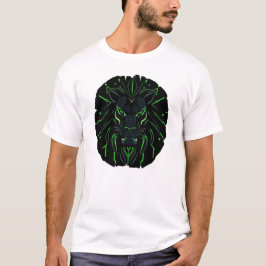 Camiseta Königlicher Löwe – Neon Power