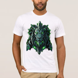 Camiseta Königlicher Löwe – Neon Power