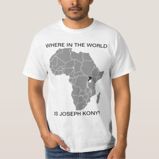 Camiseta KONY 2012 - Onde?