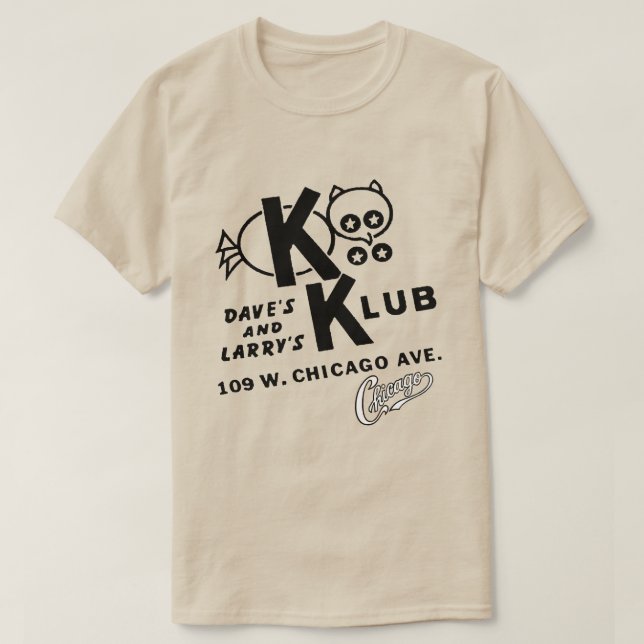 Camiseta KOO KOO KLUB, Chicago, Illinois (Frente do Design)