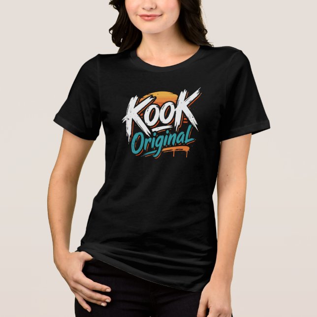 Camiseta Kook Original Retro Sunset Surf  (Frente)