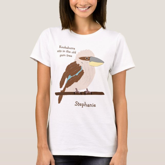Camiseta Kookaburra Design Personalizado (Frente)