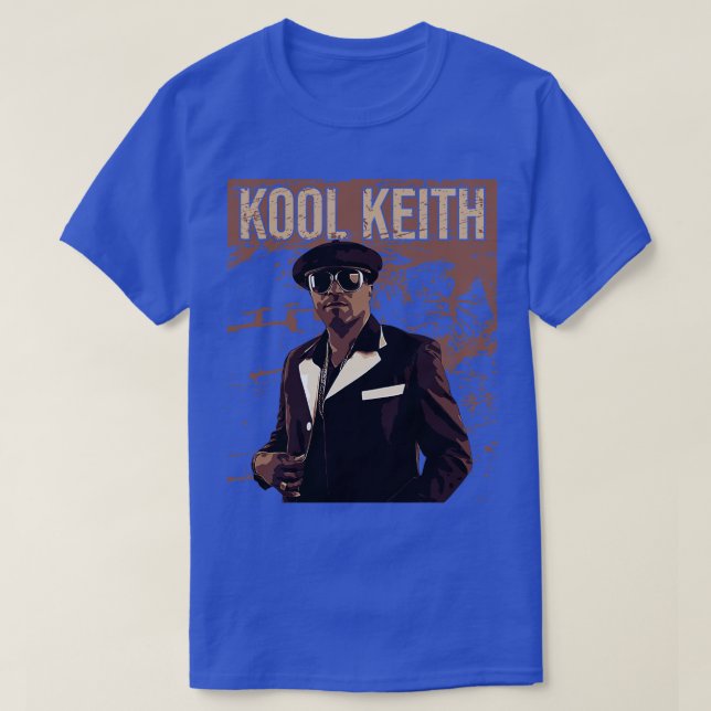 Camiseta Kool Keith Brown vintage (Frente do Design)