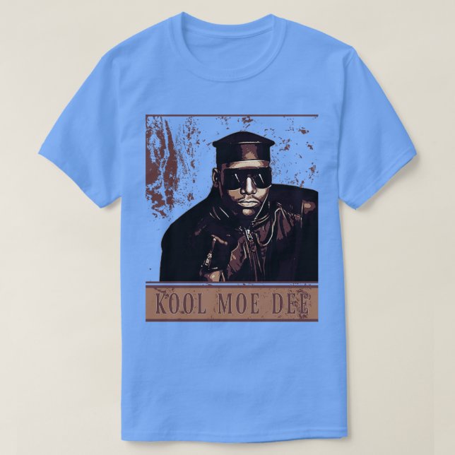 Camiseta Kool Moe Dee (Frente do Design)
