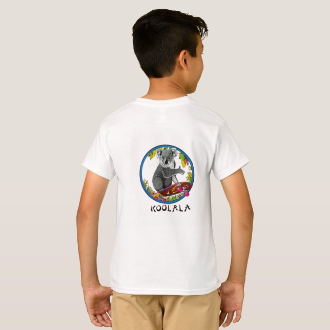 Camiseta Koolala (cor) (Parte Traseira Completa)