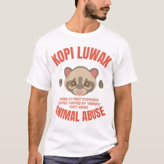 Camiseta Kopi Luwak Animal Abus - Café Luwak