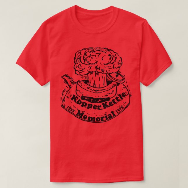 Camiseta Kopper Kettle Explosion Memorial TSirt (Frente do Design)