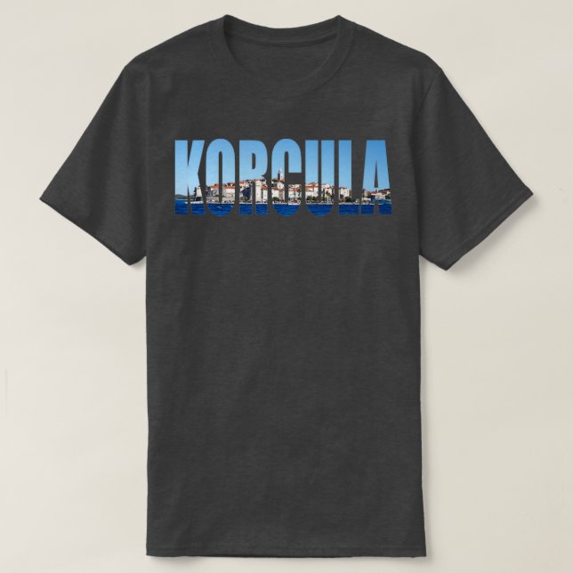 Camiseta Korcula (Frente do Design)