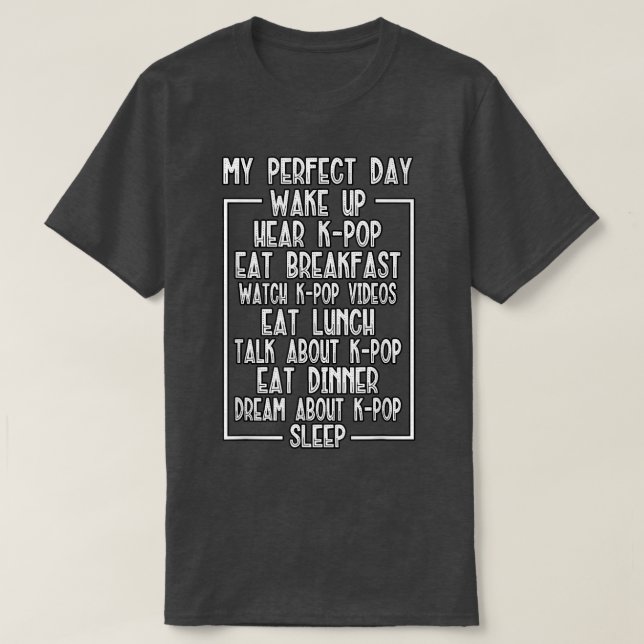 Camiseta Korean Pop Music Kpop1538 (Frente do Design)