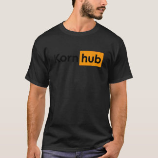 Camiseta Korn Hub X Kornhub Born4korn Nascido Para Korn Grã