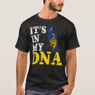 Camiseta Kosovo É No Meu Dna Kosovar Bandeira Kosovar