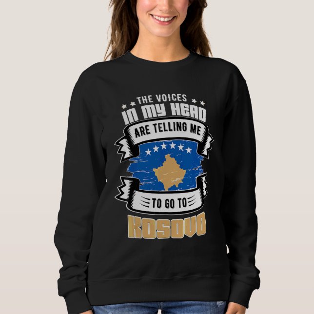 Camiseta Kosovo Na Minha Cabeça (Frente)