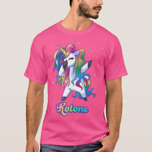 Camiseta KOTONE Unicorn Oferece Presentes Para Meninas De A