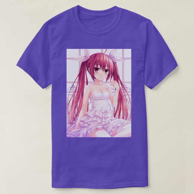 Camiseta Kotori Itsuka Data A Live Drake Para Otaku 1 (Frente do Design)
