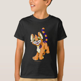 Camiseta Kougra alaranjado aventuroso
