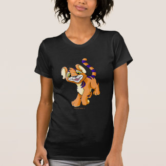 Camiseta Kougra alaranjado aventuroso