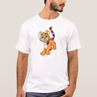 Camiseta Kougra alaranjado aventuroso