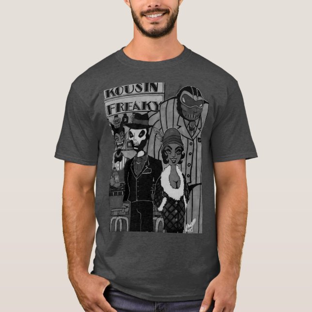 Camiseta Kousin Freaky anos 30 (Frente)