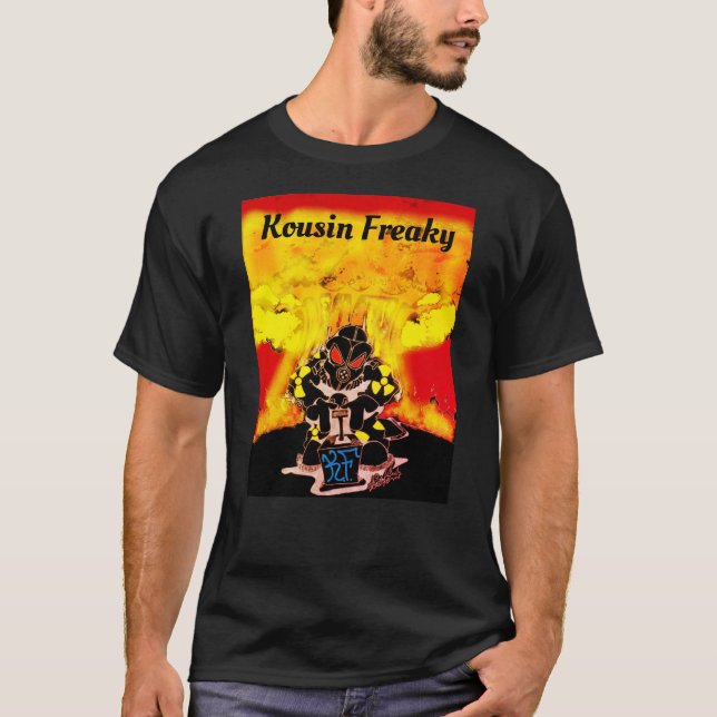 Camiseta Kousin Freaky Nuclear (Frente)