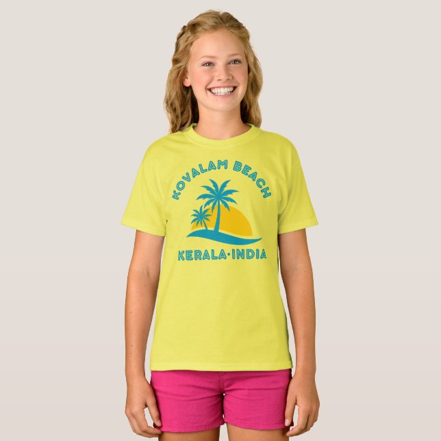 CAMISETA KOVALAM BEACH-KERALA ÍNDIA (Frente Completa)