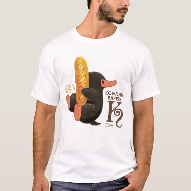 Camiseta Kowalski Bakery - Flor Com Pão (Frente)
