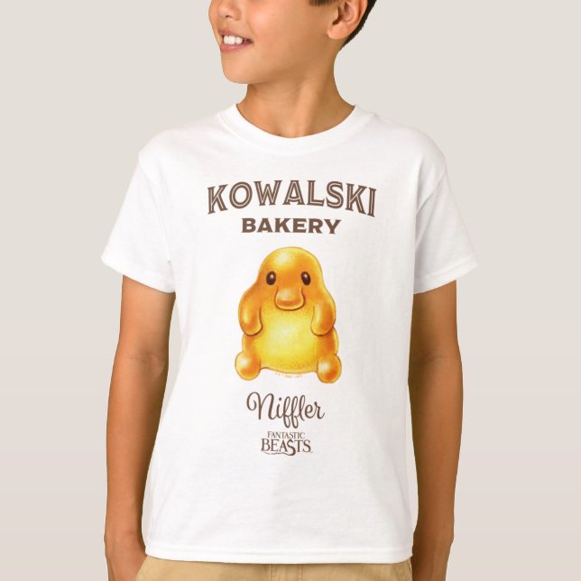 Camiseta Kowalski Bakery - Niffler (Frente)