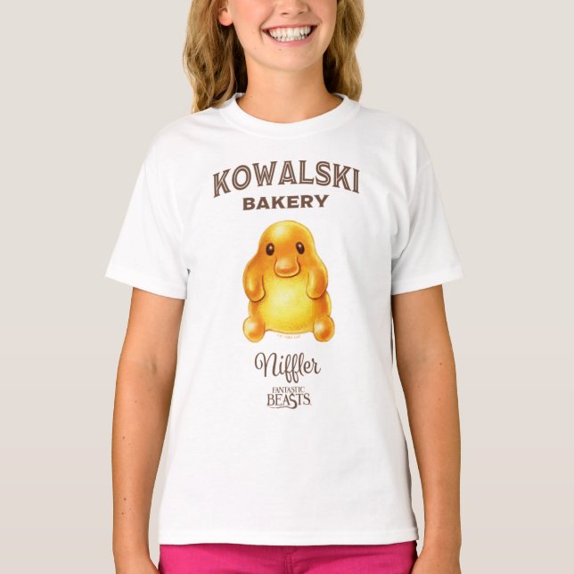 Camiseta Kowalski Bakery - Niffler (Frente)