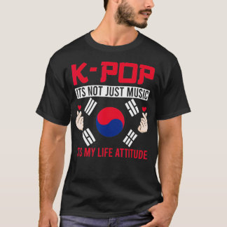 Camiseta Kpop is not just music Kpop Merch Merchandise Gift