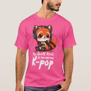 Camiseta Kpop Items Bias Red Panda Coreana Pop Merch K-Pop