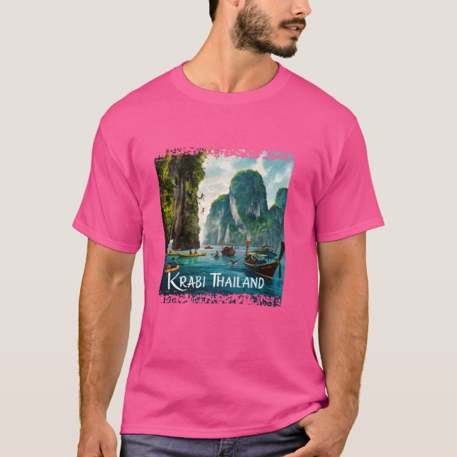 Camiseta Krabi Tailândia (Frente)