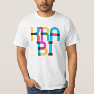 Camiseta Krabi Thailand Pop Art Letters