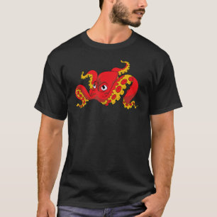 Camiseta Kraken Animal Marinho Mergulho Monstro Marinho O