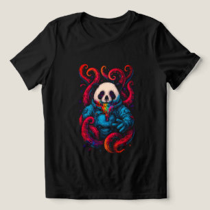 Camiseta Kraken Panda Cósmico