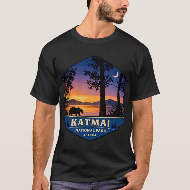 Camiseta Kraken Retro Neon Synthwave 80s 90s Agachado (Frente)