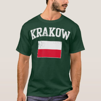Camiseta Krakow Polônia Flag Polski Polska Polski