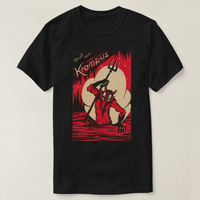 Camiseta Krampus (Frente do Design)