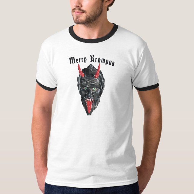 Camiseta Krampus alegre (Frente)