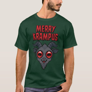 Camiseta Krampus Alegre e Sinistro Cute