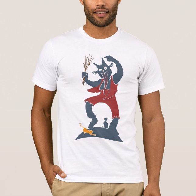 Camiseta Krampus + Gatos (Frente)